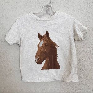 Show Me Your Mumu Kids Horse Tee - Size 4